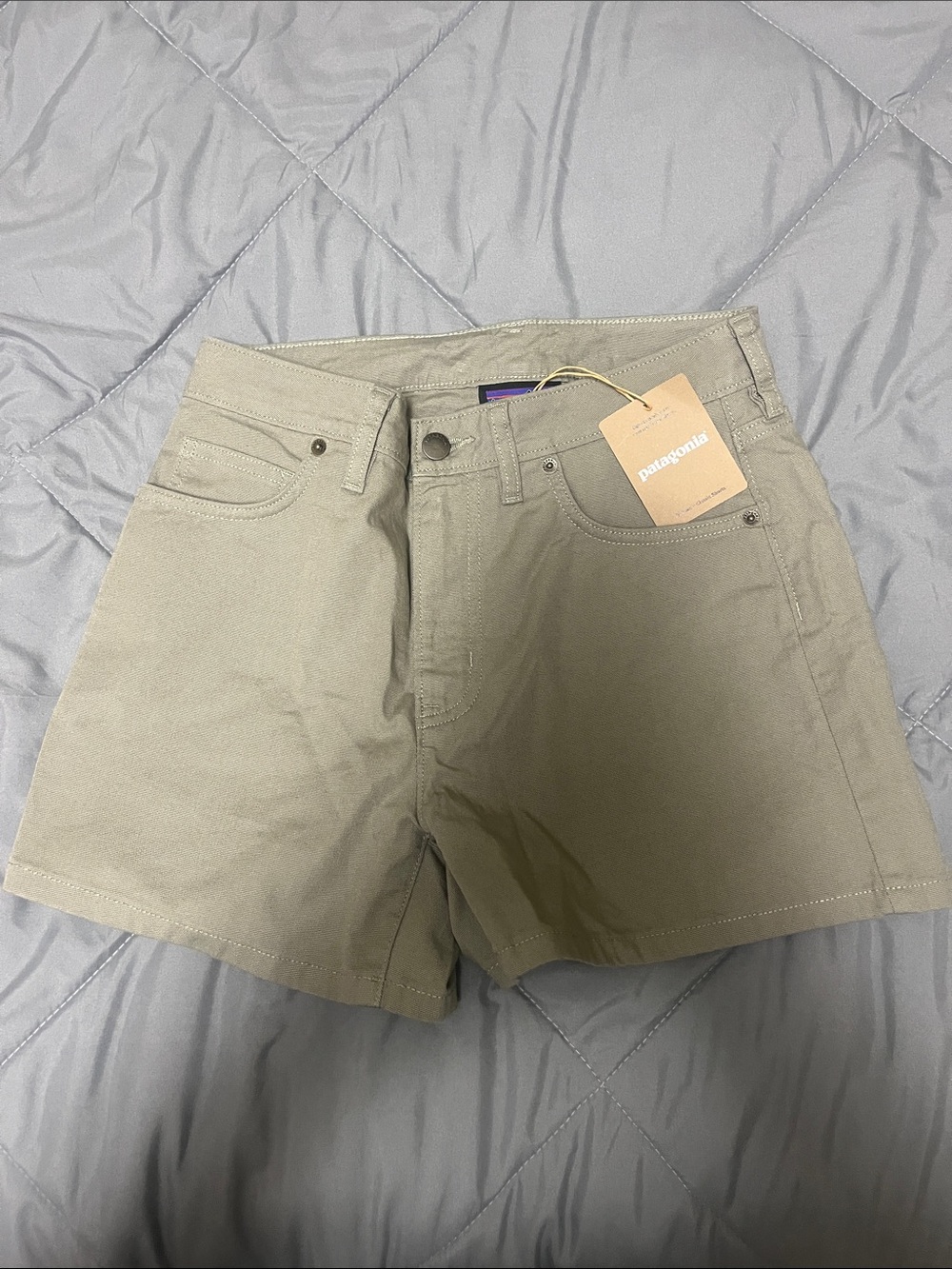 Patagonia Women's River rock green Casual Denim-Style Shorts